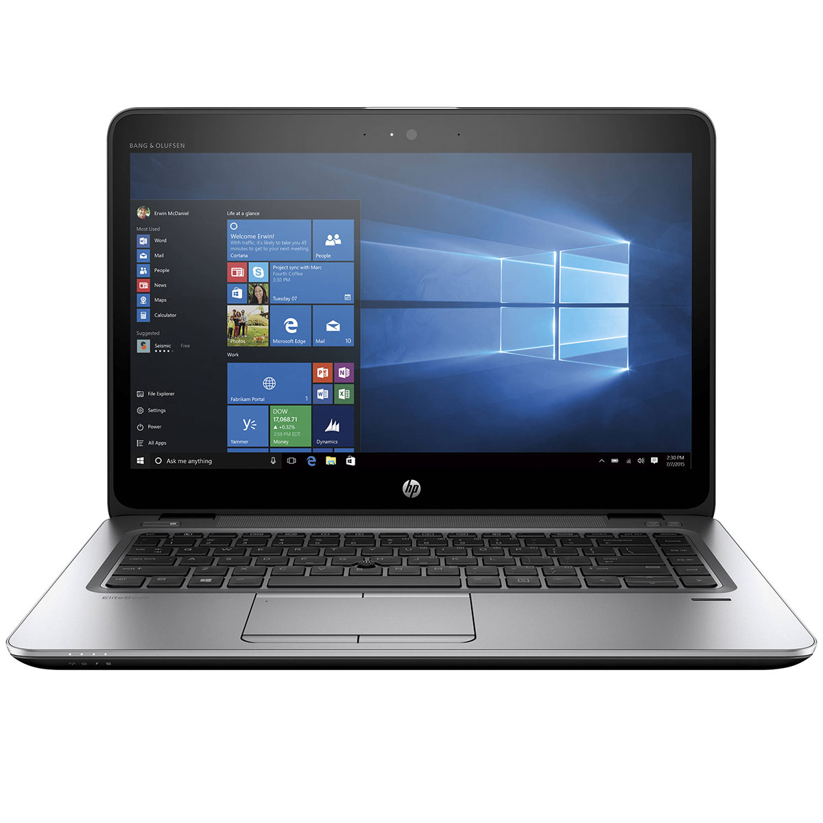 HP Refurbished EliteBook 840 G3 Intel Core I5 8 GB RAM SSD 256GB