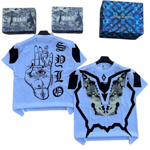 Designer T-shirt White for Men