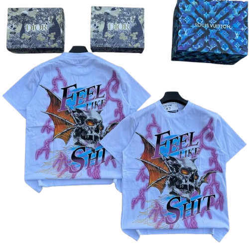 Designer T-shirt for Men - White