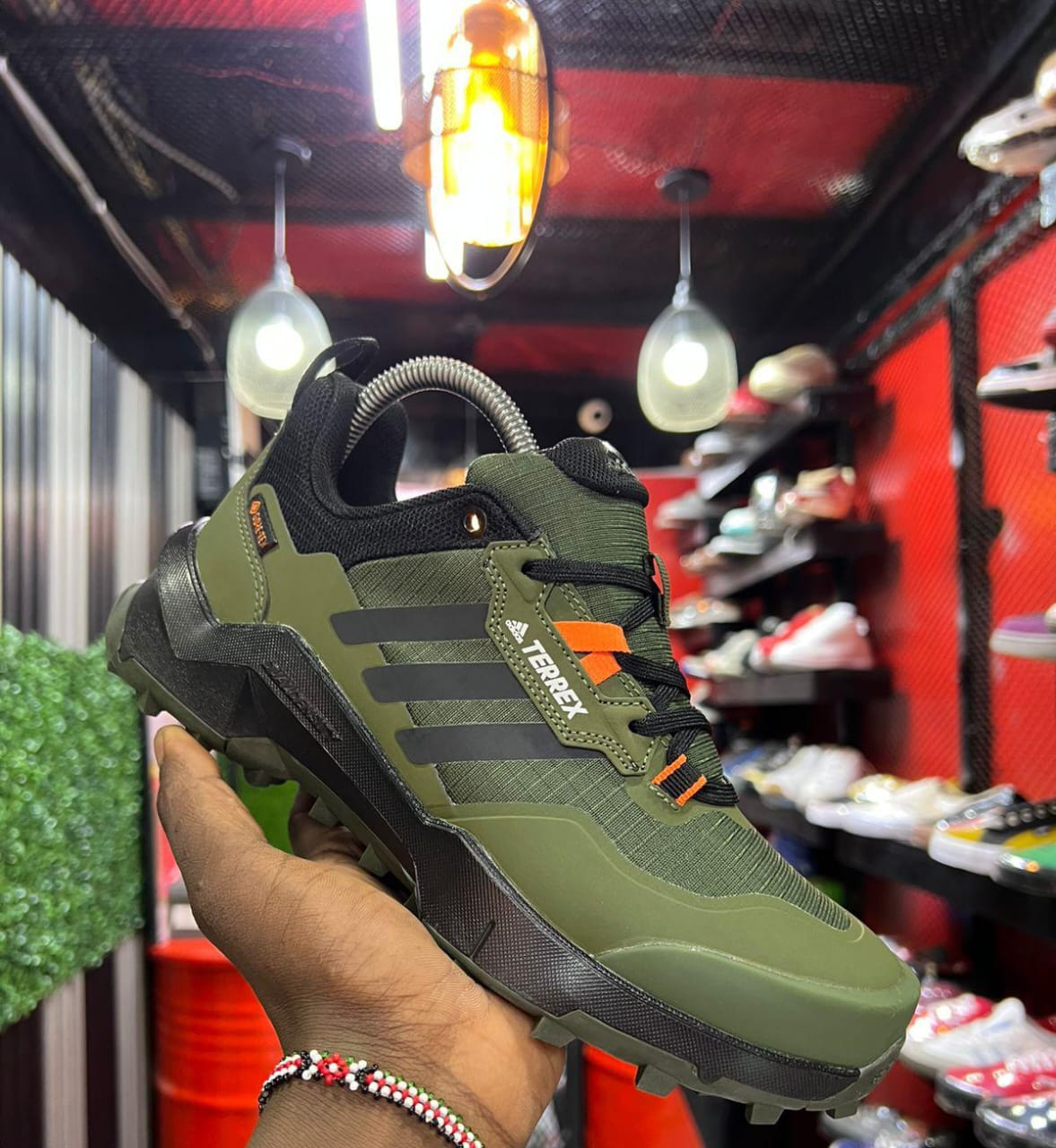 Adidas Outdoor Shoes Terrex Ax4 Gtx (Colour: Green)