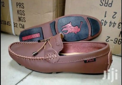 High quality brown loafers for men