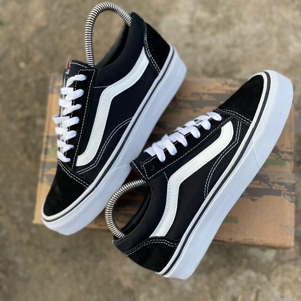 Vans Old Skool Skate Black/White Shoes