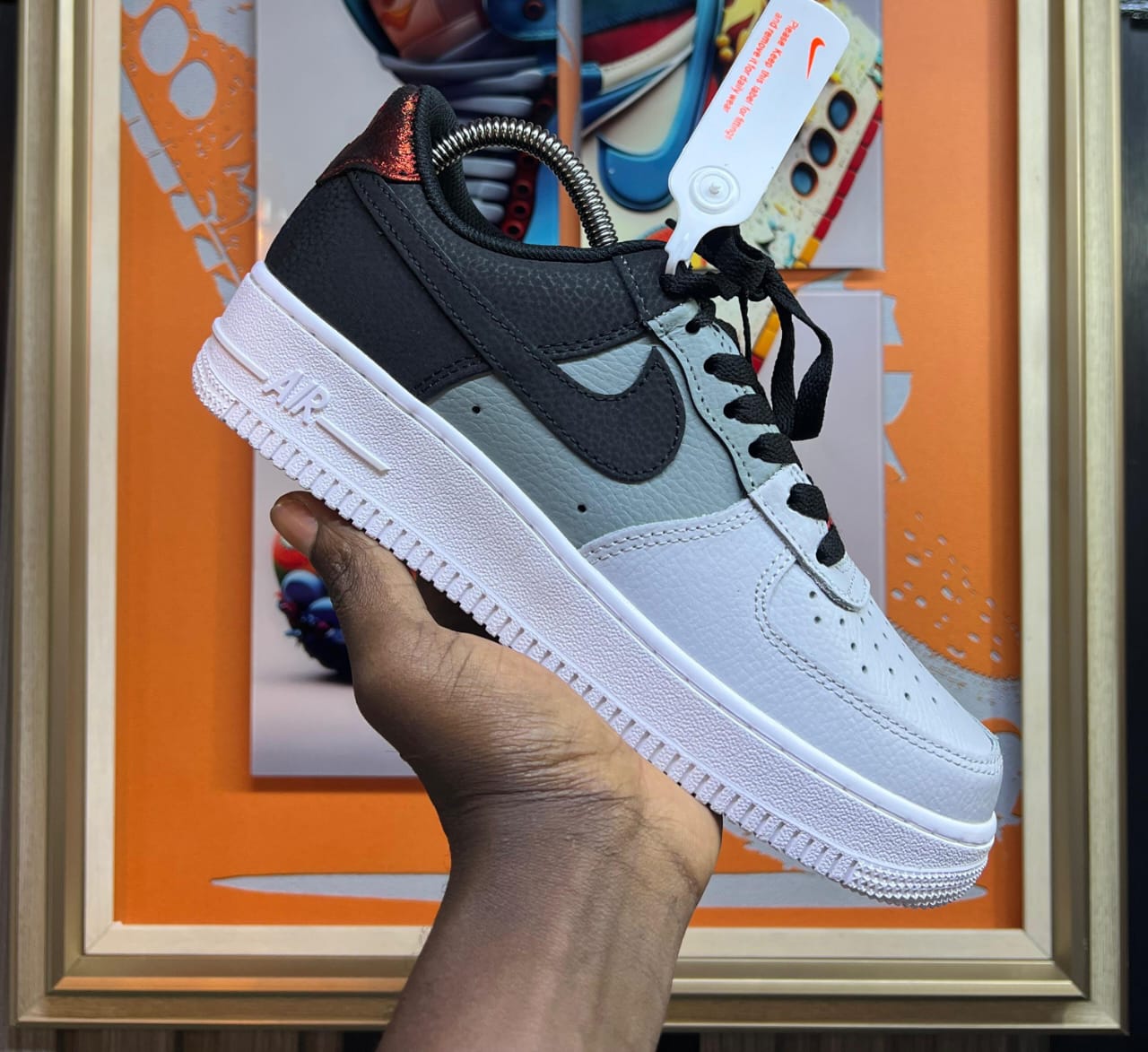Nike Airforce 1 Custom Sneakers - Multicolor Double Sole