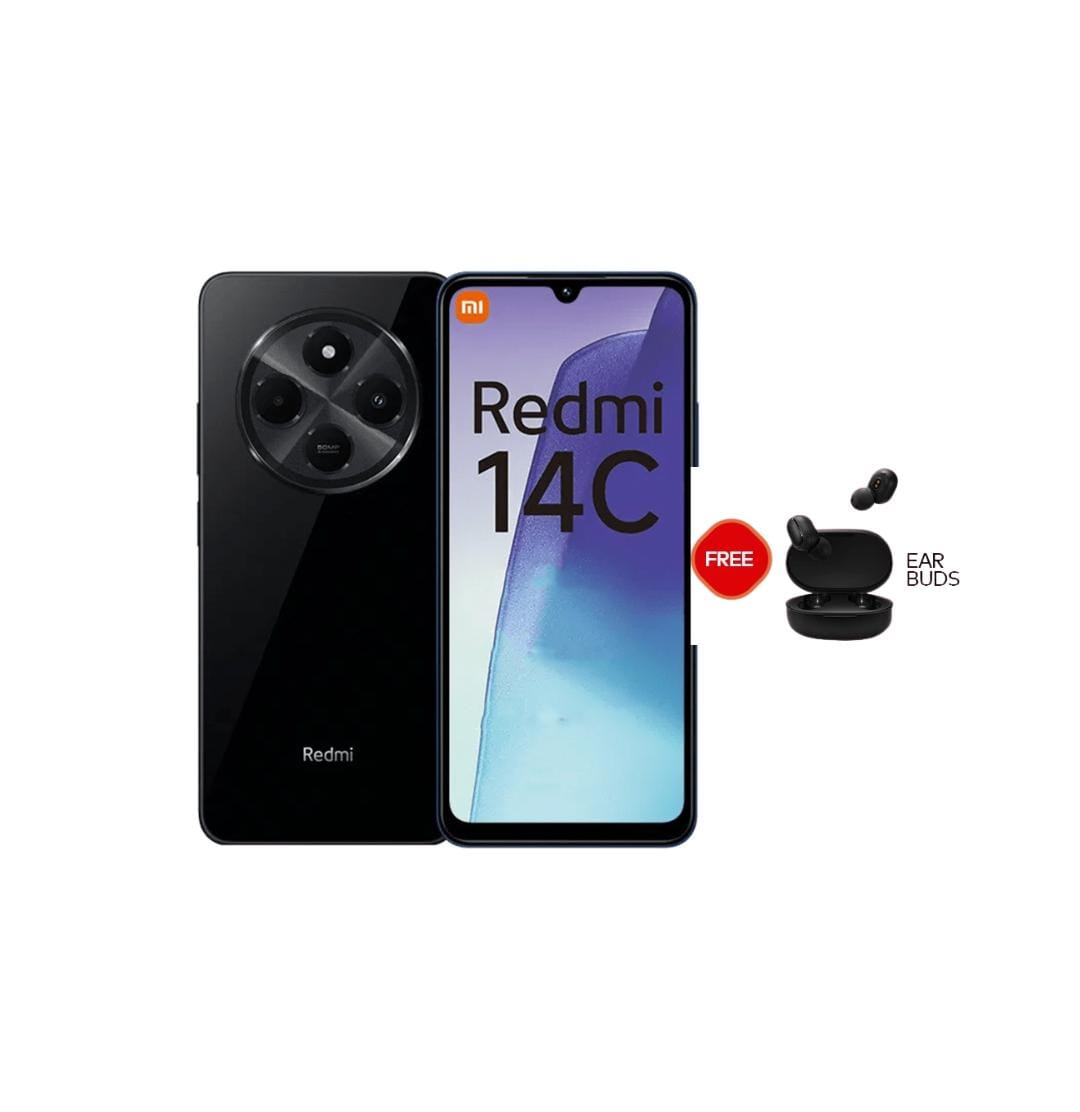 XIAOMI Redmi 14C 6GB/128GB 5160mAh Dual Sim + Free Earbuds
