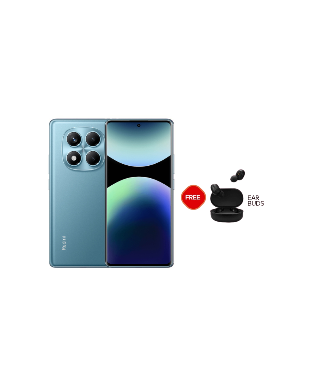 XIAOMI Redmi Note 14 Pro Ocean Blue  8GB/256GB 4G Dual Sim + Free Ear Buds