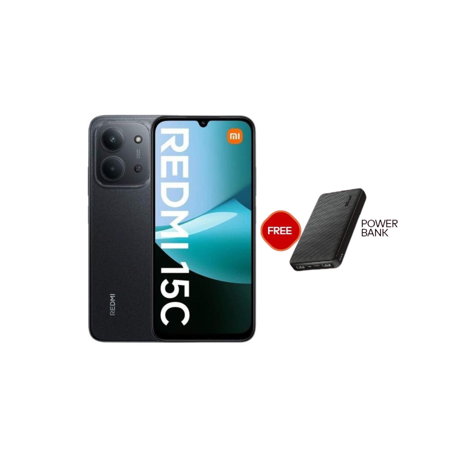 Xiaomi Redmi 15C 50MP 6.9″ 4/128GB 6000mAh 4G Dual SIM + Free Powerbank