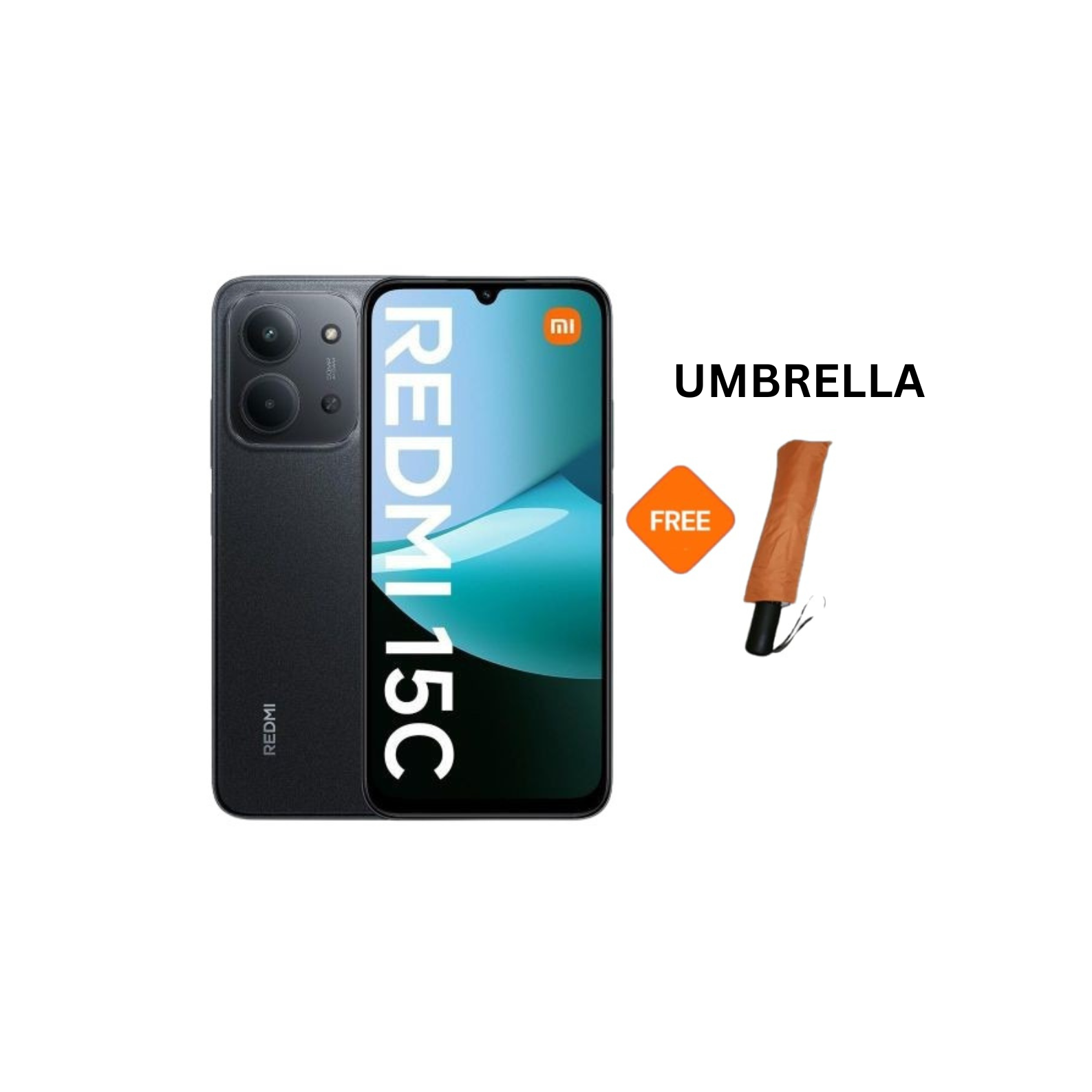 Xiaomi Redmi 15C 50MP 6.9″ 6/128GB 6000mAh 4G Dual SIM + Free Umbrella
