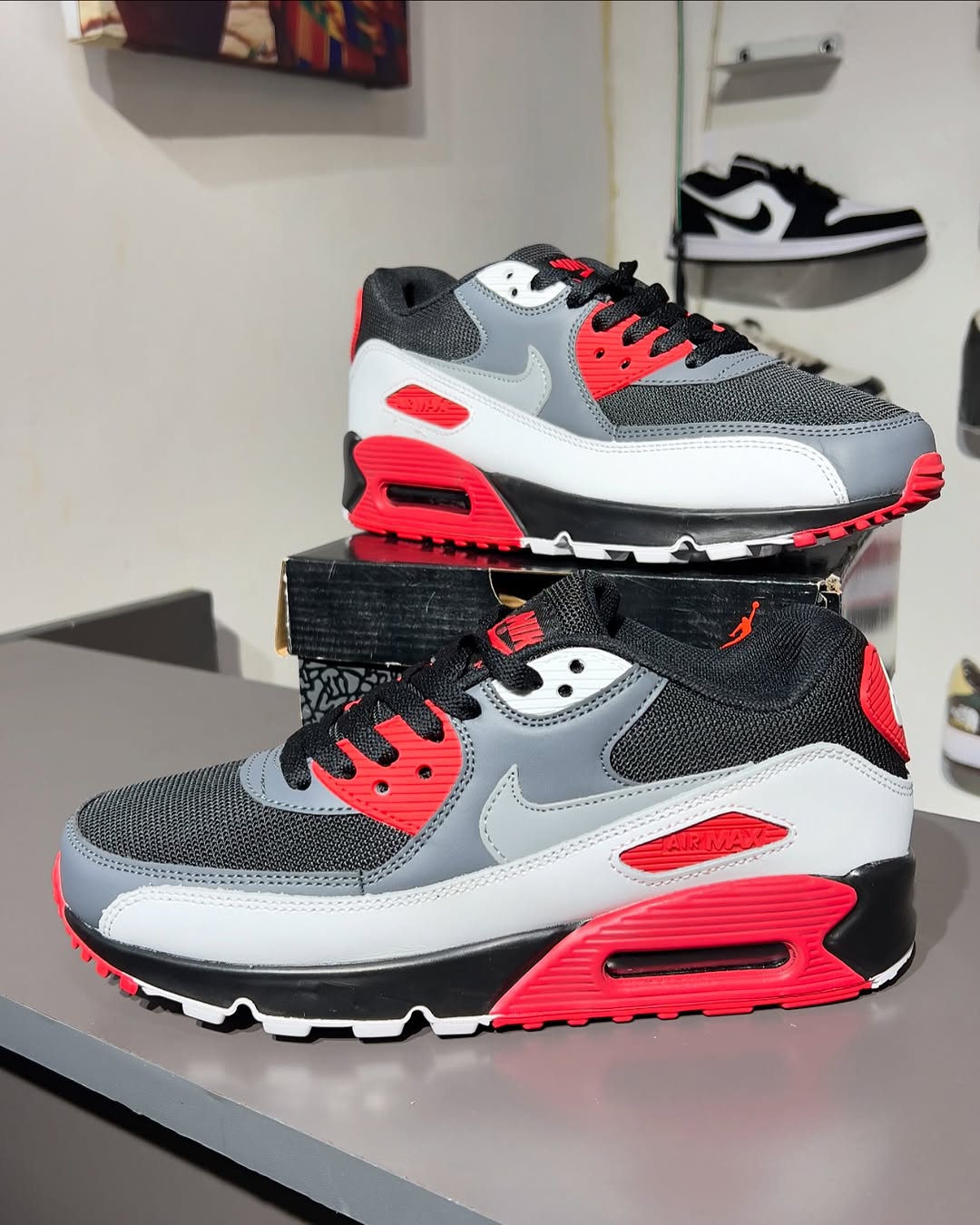Classic Nike Air Max 90 Customs Multicolor Unisex Sneakers