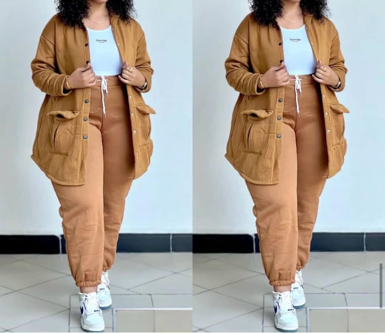 Smile brown ladies 3 piece set